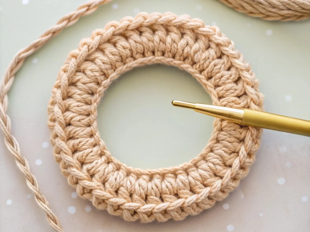 Basic amigurumi crochet stitches like magic ring, single crochet, and decrease