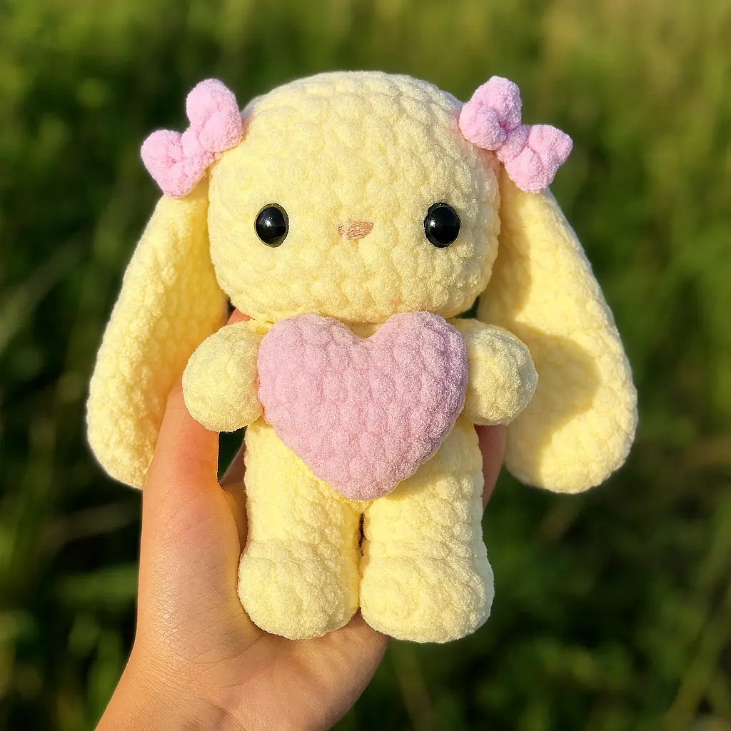 bunny amigurumi crochet plush