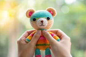 First Amigurumi Made Easy: A Fun Step‑by‑Step Guide for Beginners first amigurumi crochet project in progress