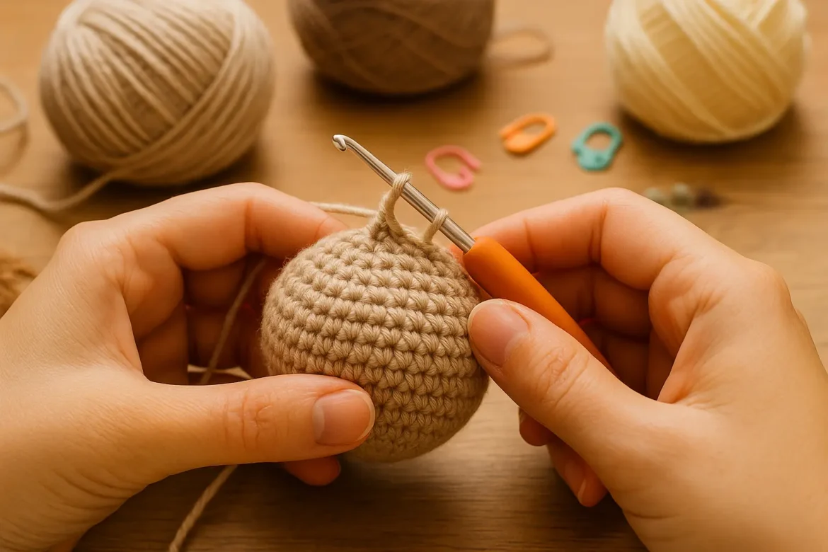 Invisible decrease crochet on an amigurumi project