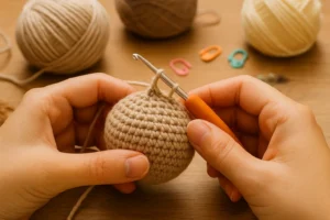 Invisible decrease crochet on an amigurumi project