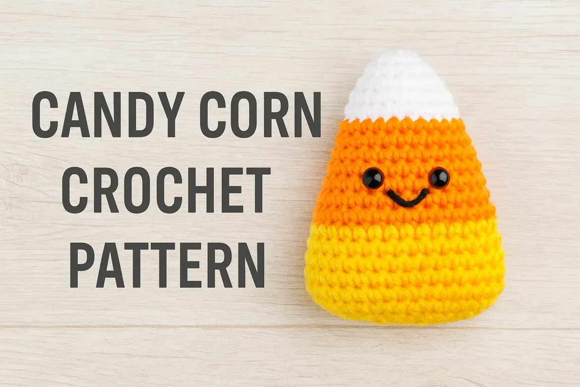 free crochet candy corn pattern