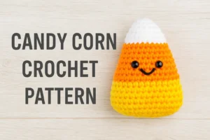 free crochet candy corn pattern